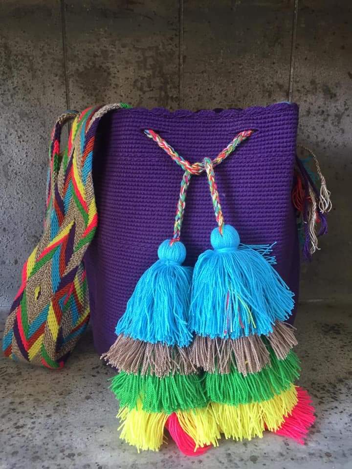 Mochila de canasto mediana
