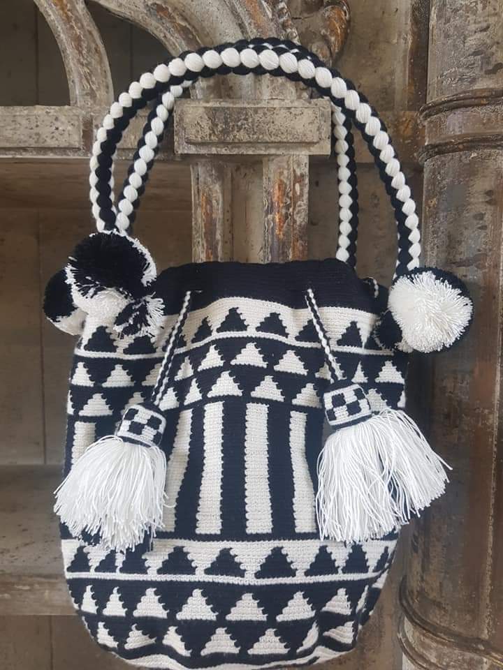 Mochila con trenza grande